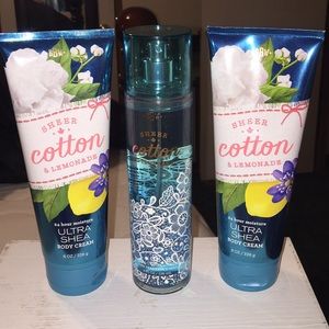 BBW Sheer cotton & Lemonade